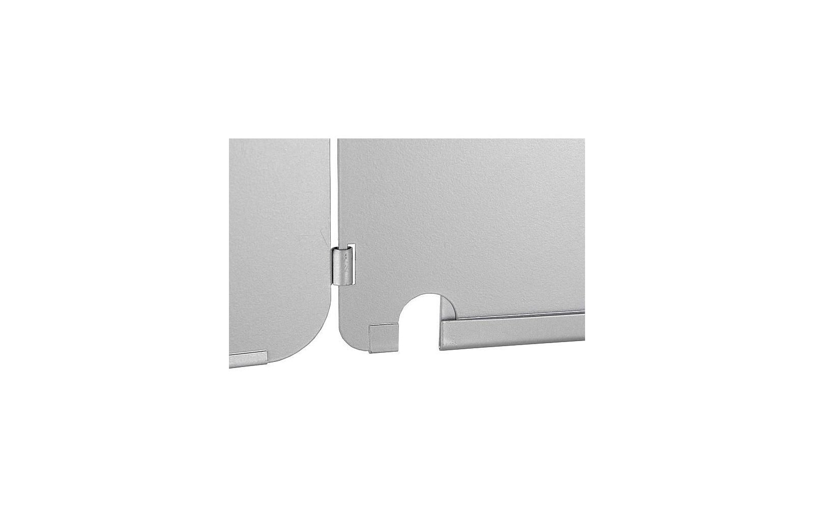 Bo-Camp Cooking Universal Kochwindschutz 26 x 112 x 30 cm silber