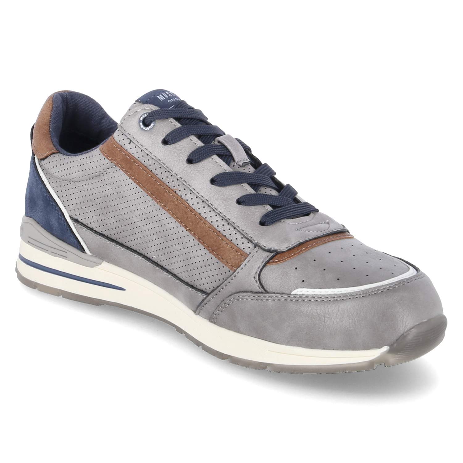 Mustang Halbschuhe - grau