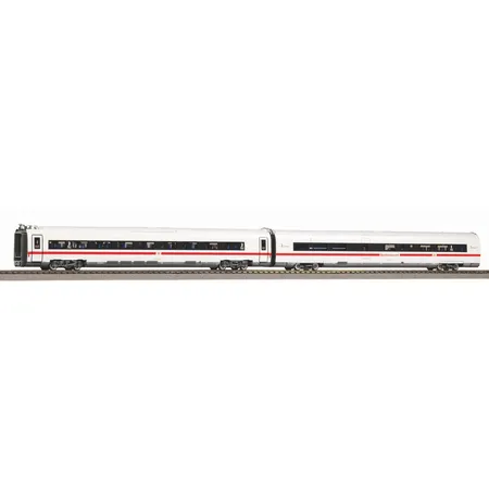 Piko 58581 - 2er Set Ergänzungswagen BR 412 ICE 4 DB AG VI, Klimaschützer Wechselstromversion