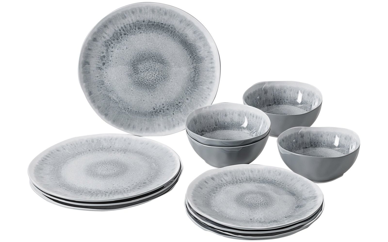 Brunner Midday Pearl Melamin Geschirr-Set 12-tlg.