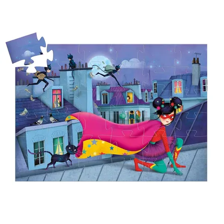 Djeco Puzzle: Super star, 36 Teile