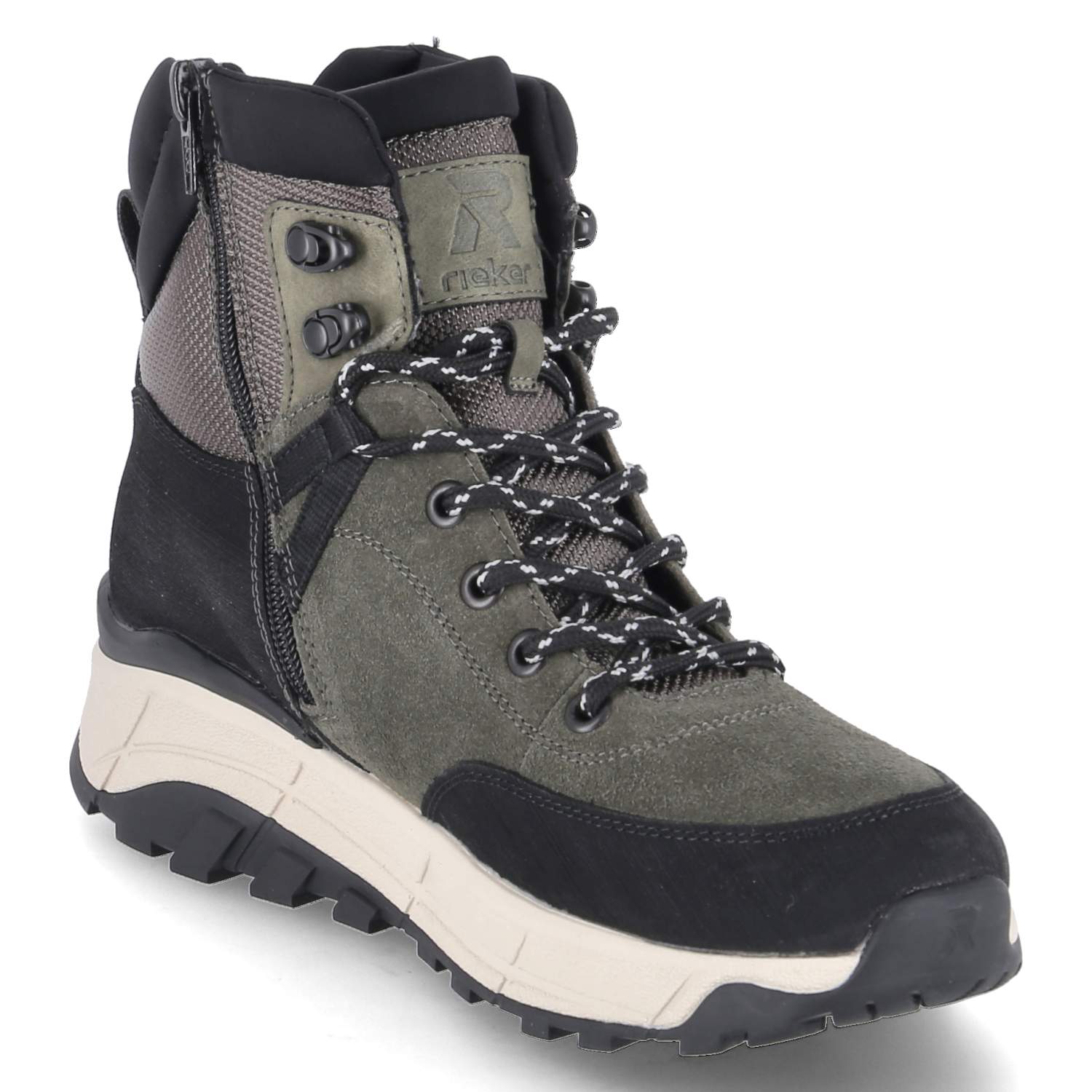 Rieker Evolution Schnürstiefeletten - grün