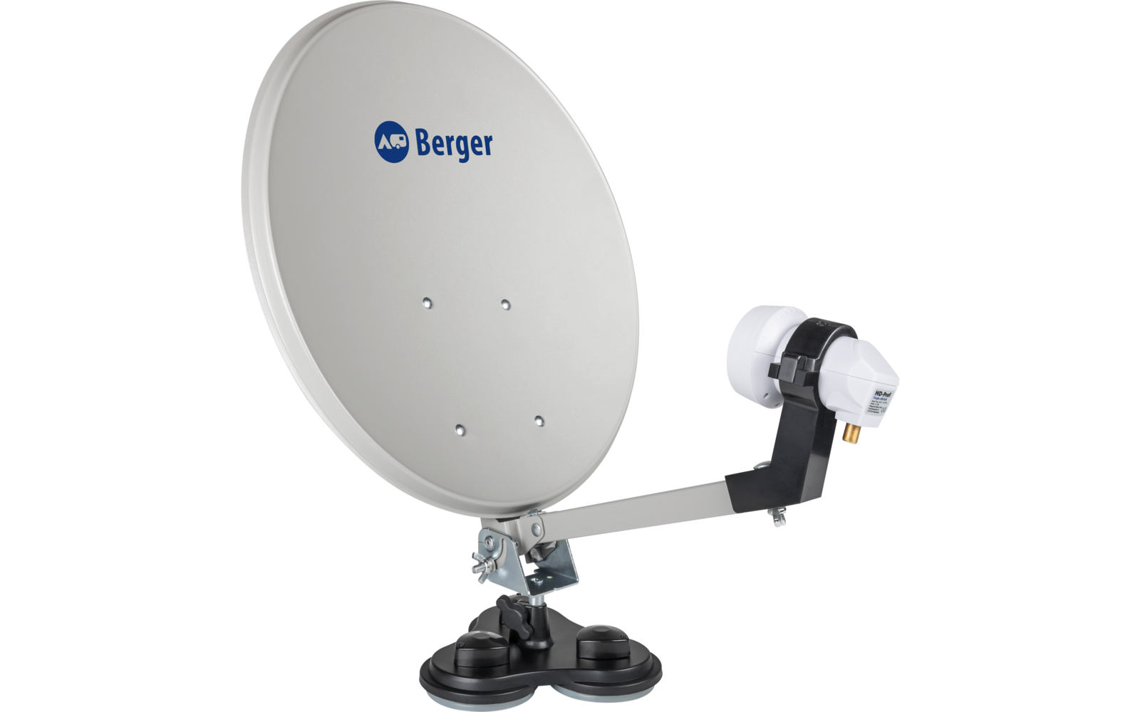 Berger Mobile Sat-Anlage Komplettset Single-LNB im Campingkoffer