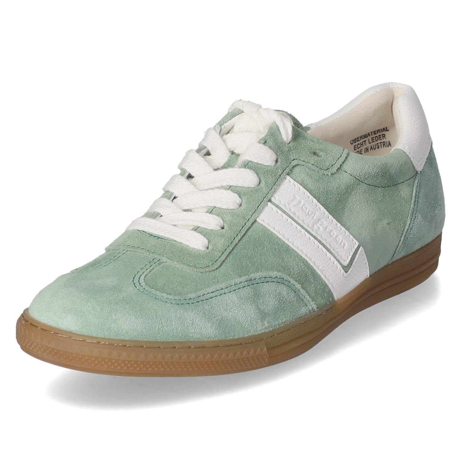Paul Green Low Sneaker - wasabi/white