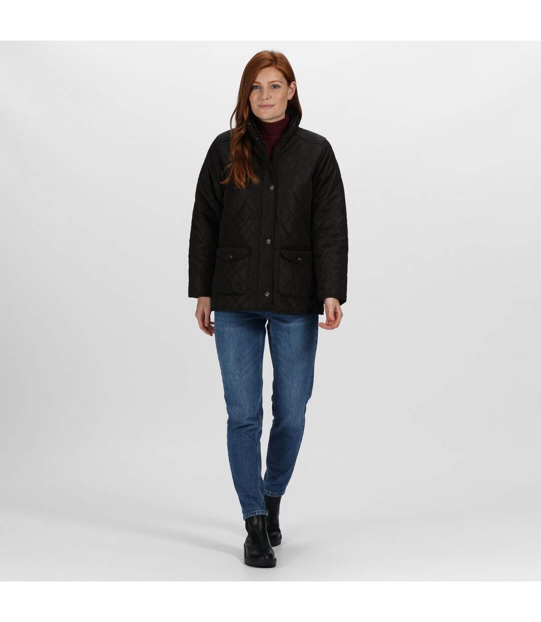 Regatta - Doudoune matelassée TARAH - Femme (Noir) - UTRG5423