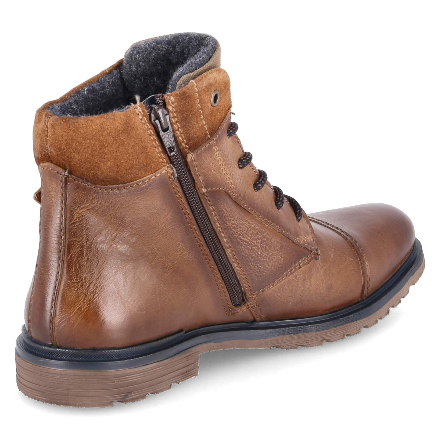 Bugatti Boots - cognac