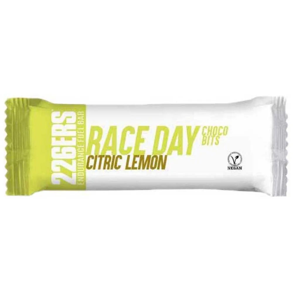 226ERS Race Day Choco Bits Energieriegel Zitrone 40g