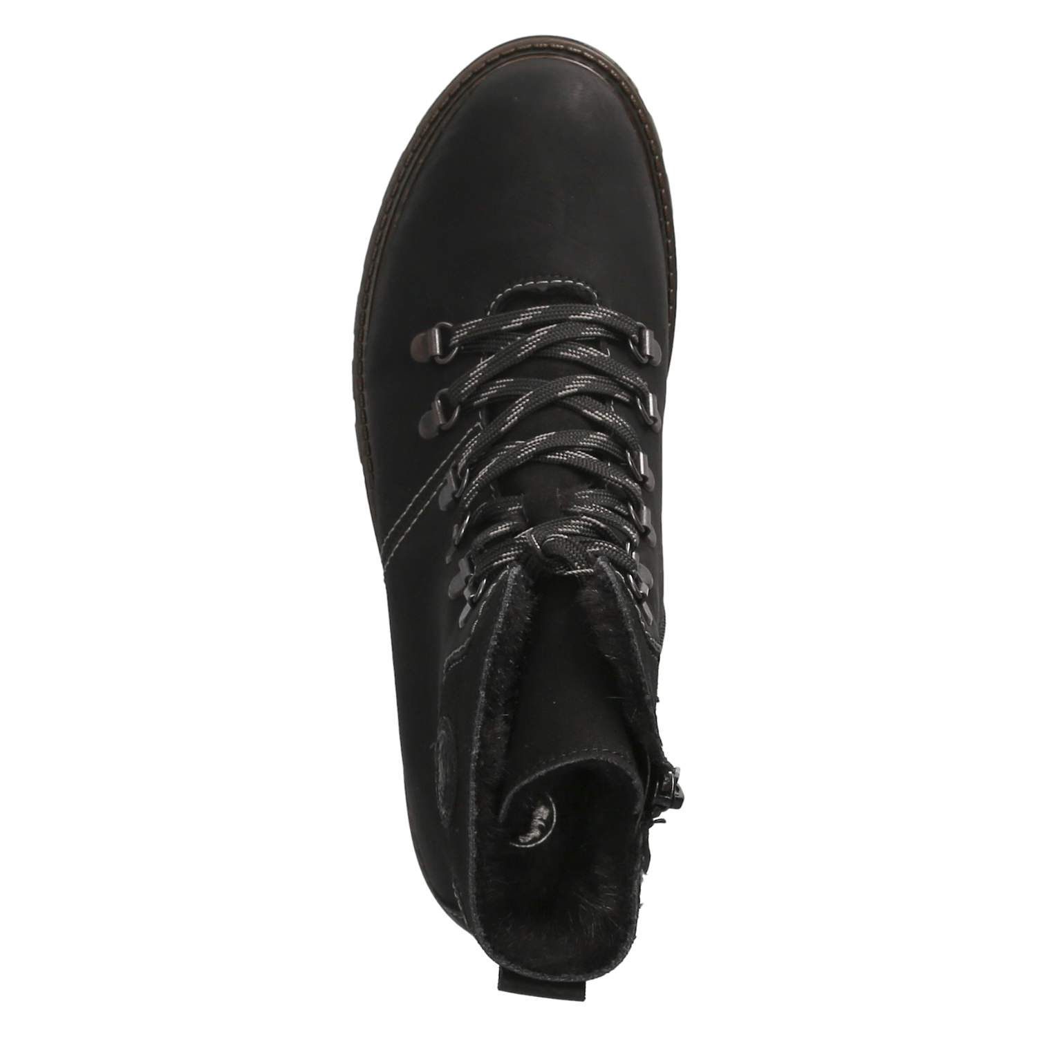 Rieker Schnürstiefeletten - schwarz