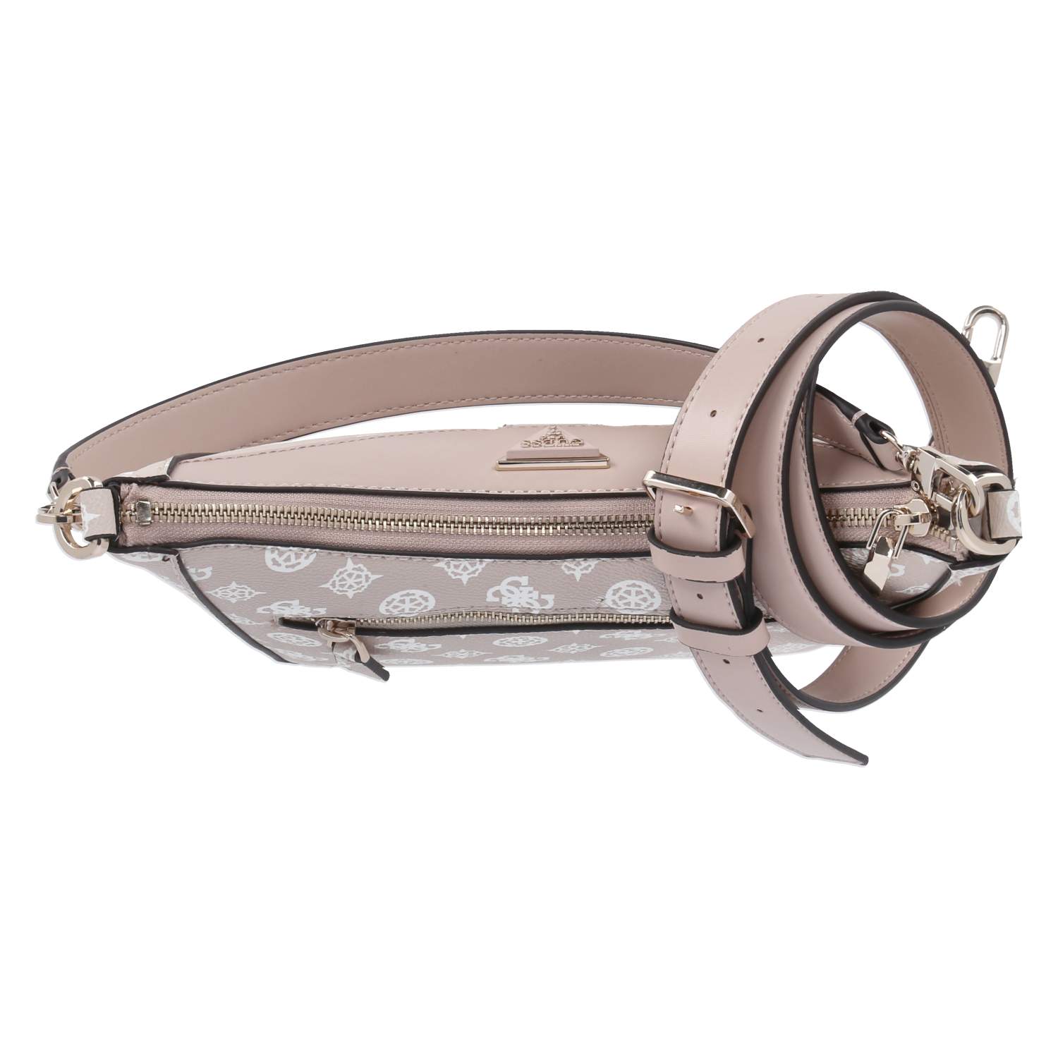 Guess Shoulder Bag DORYS - sand logo