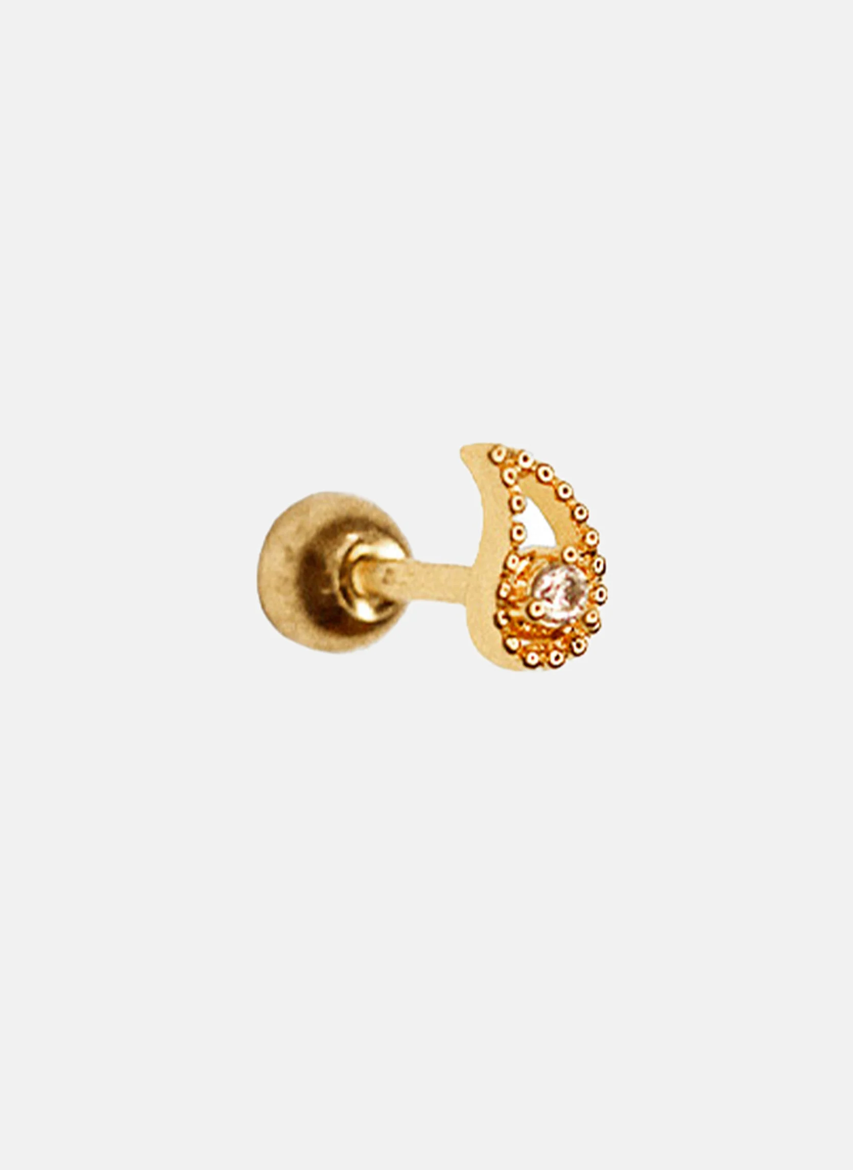 IVA-DROP - Piercing iva drop | Blanc