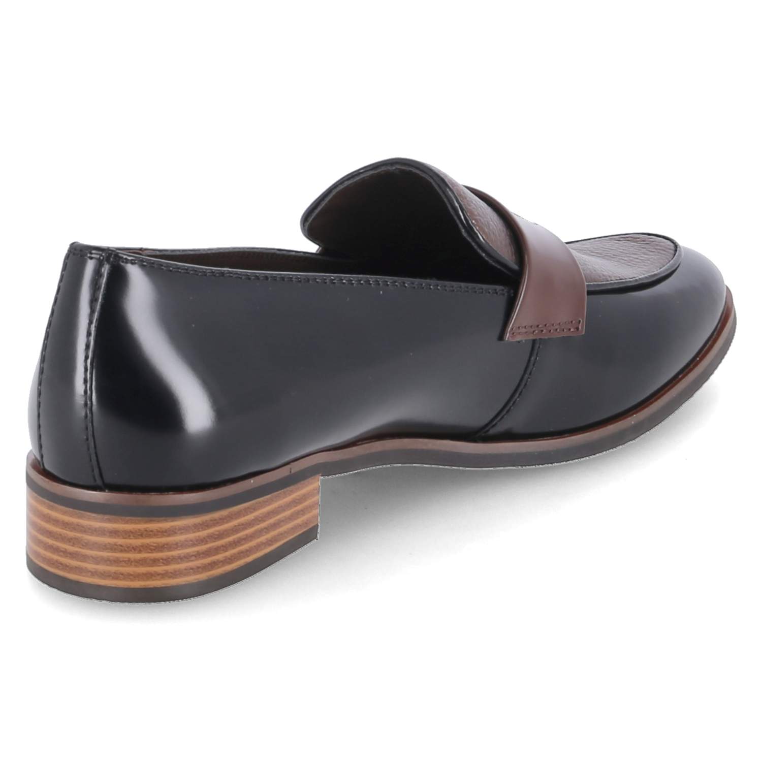 Kaerlek Loafer - black/dk brn/cacao/black