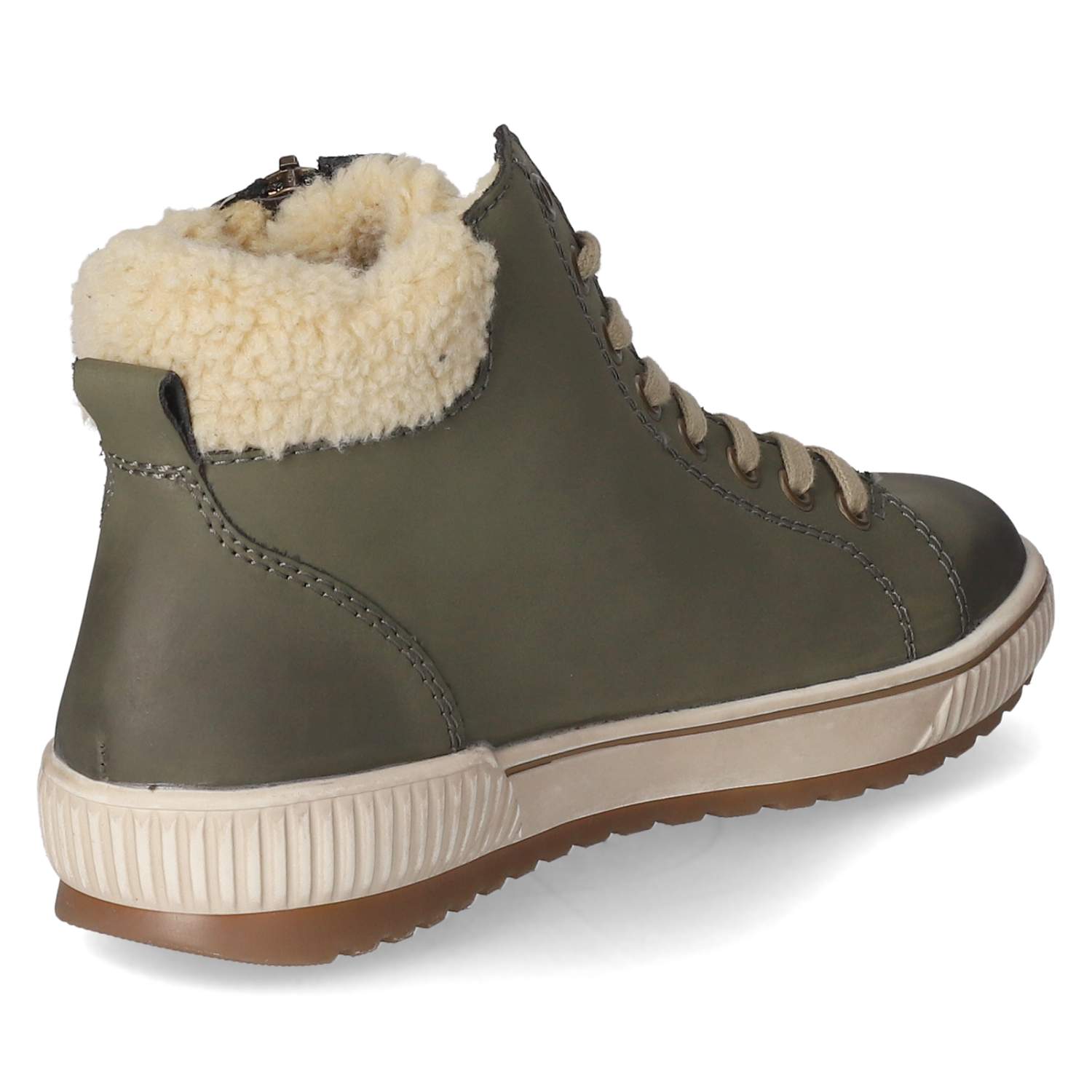 Remonte Schnürstiefeletten - grün-kombi
