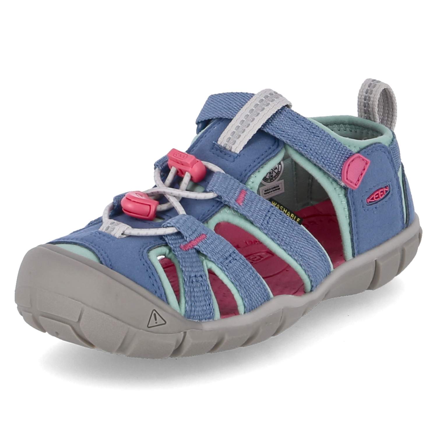 Keen Outdoorsandalen SEACAMP II CNX - coronet blue/hot pink