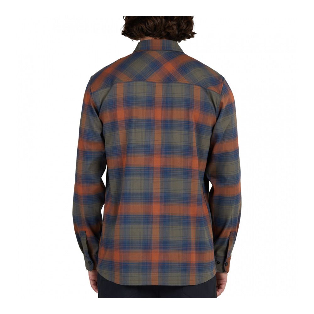 Salty Crew FATHOM TECH FLANNEL - Chemise Homme earth