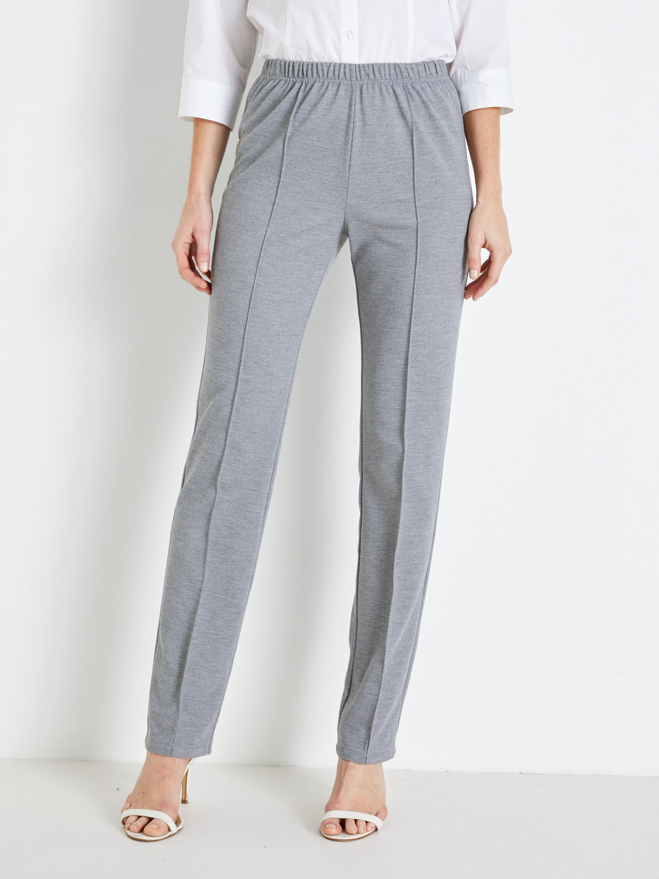 Pantalon en maille stature + d'1,60m