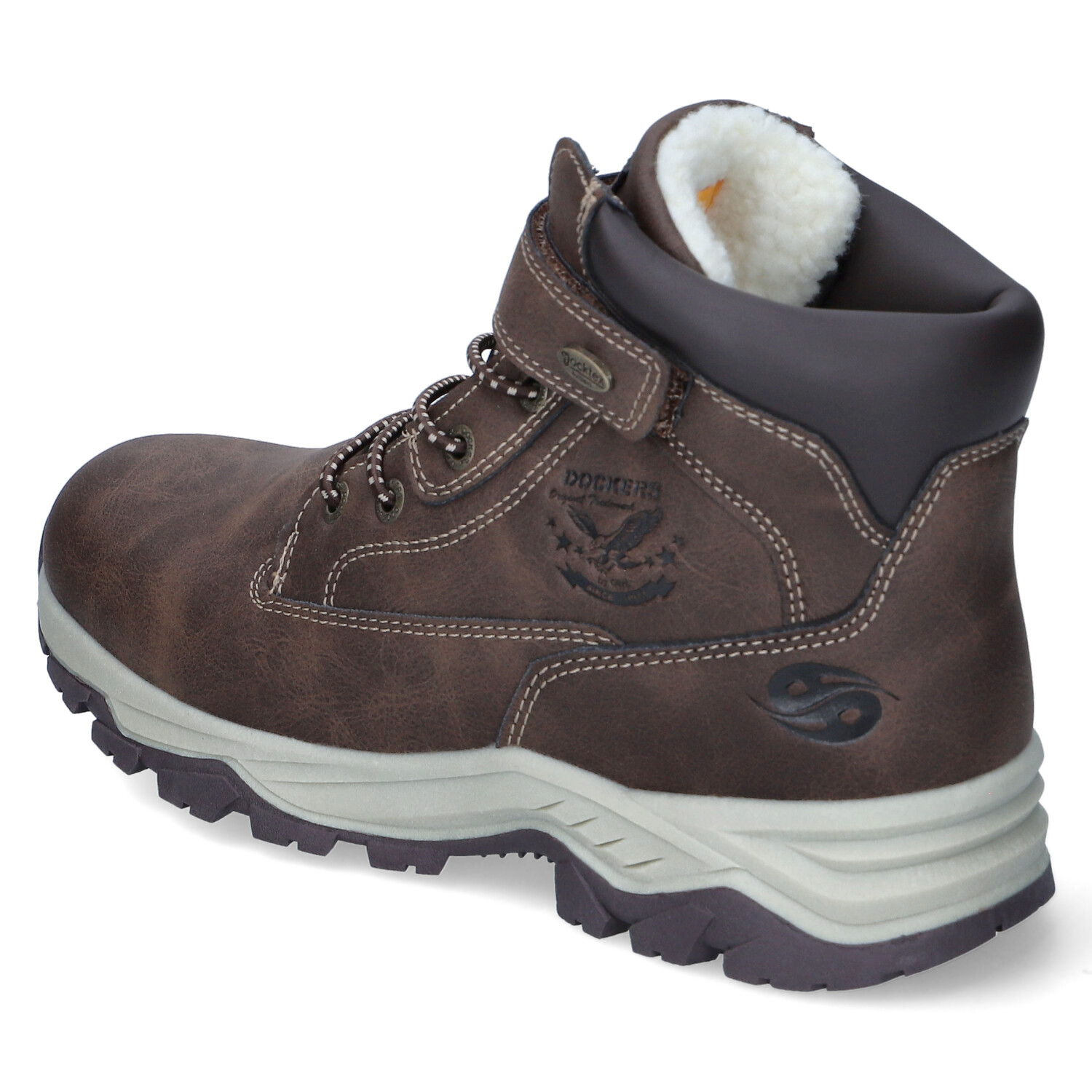 Dockers Winterstiefeletten - dunkelbraun/dk brown