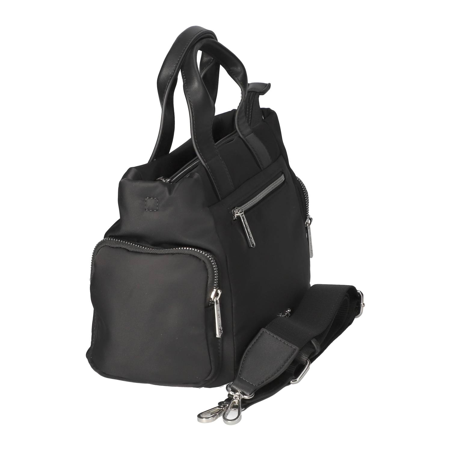 Kaerlek Henkeltasche - schwarz