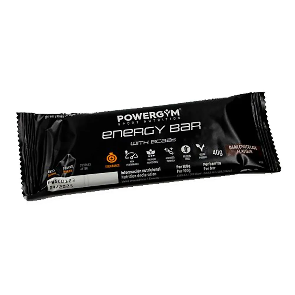 Powergym Energieriegel Schwarze Schokolade 40g