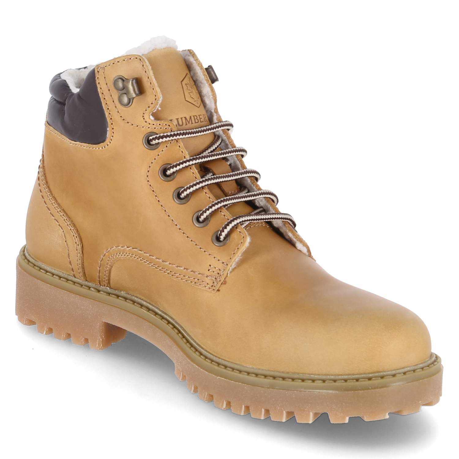 Lumberjack Winterboots RIVER 2 - yellow/dk brown