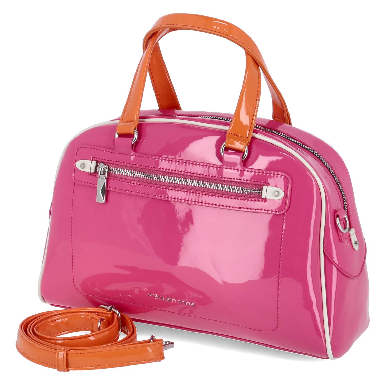 Fräulein Frida Handtasche - pink salt
