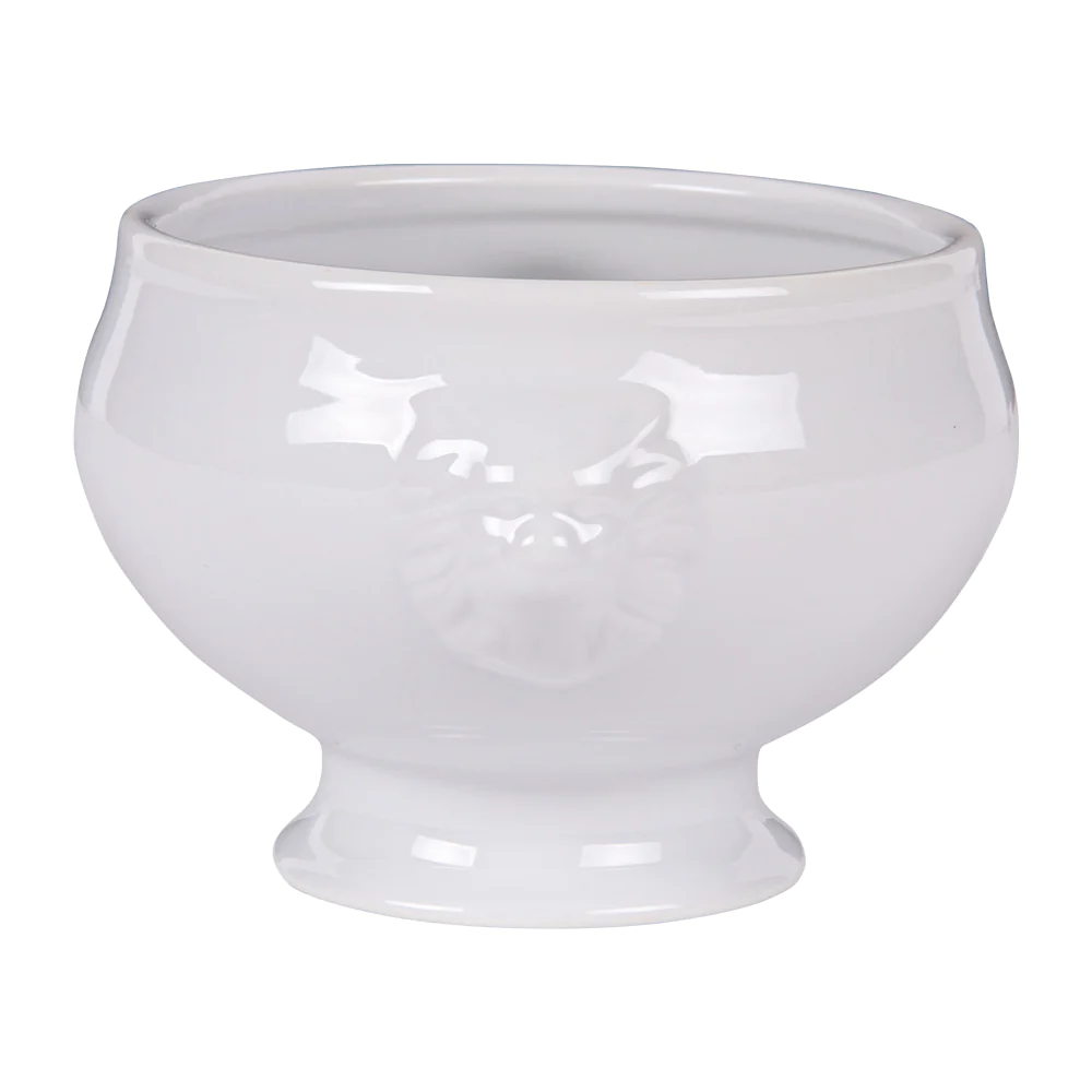 Bol tête de lion 40 cl en porcelaine blanche (lot de 6) Porcelaine Gir