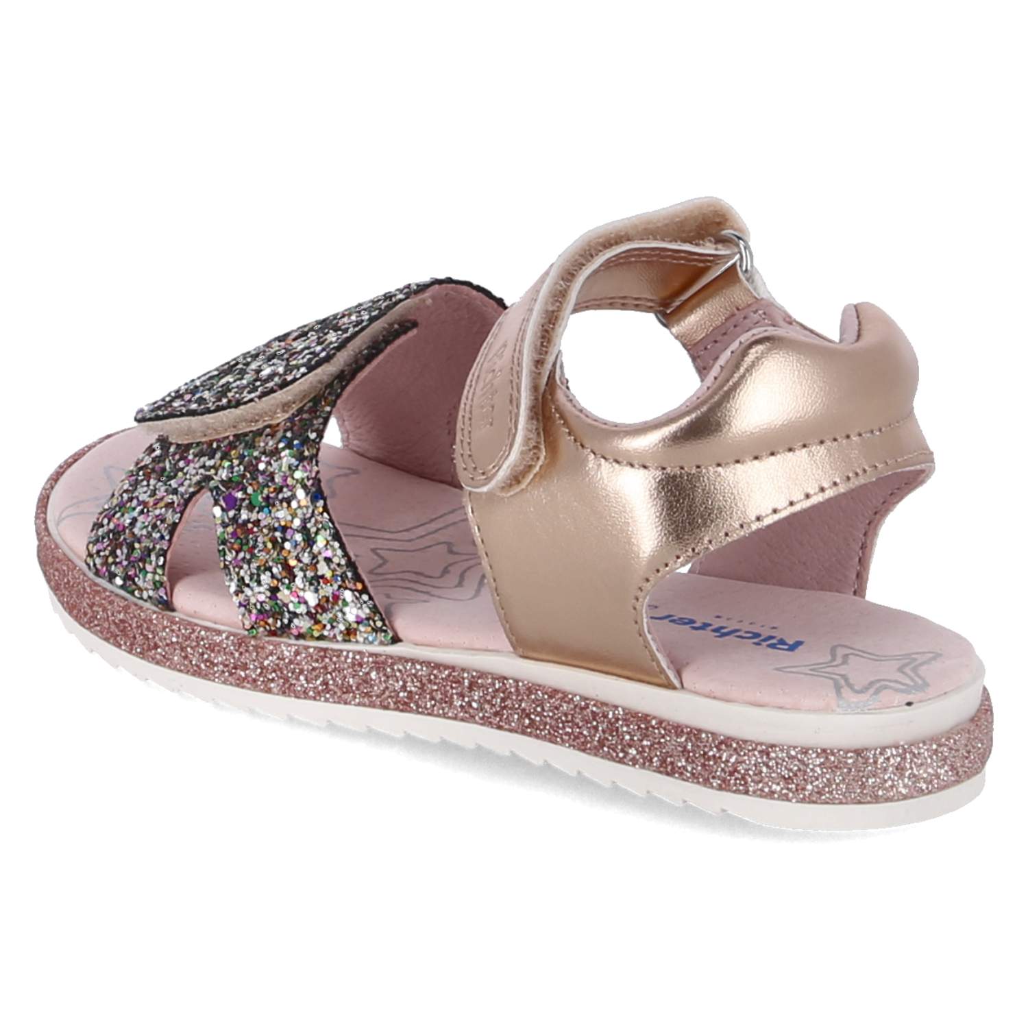 Richter Sandalen - salmon/gold