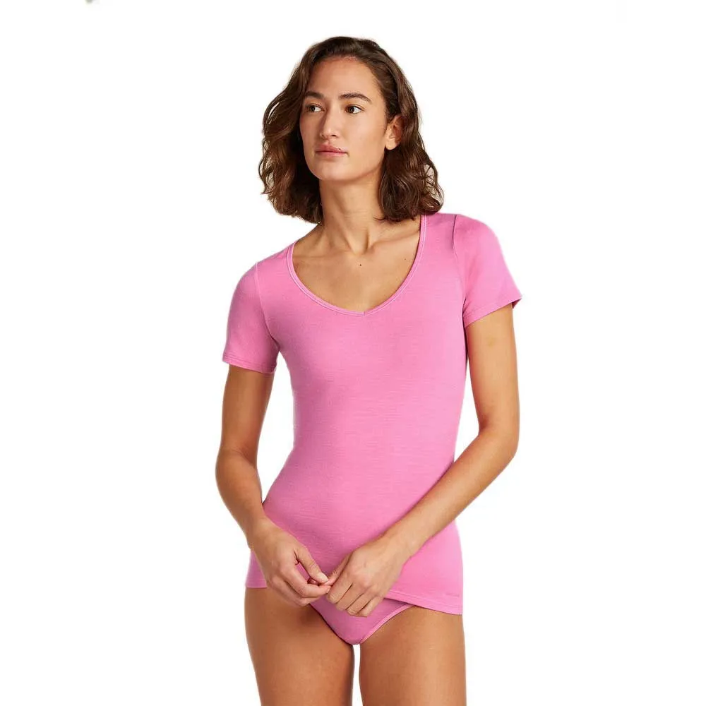 Icebreaker Merino 150 Siren Sweetheart kurzarm-baselayer