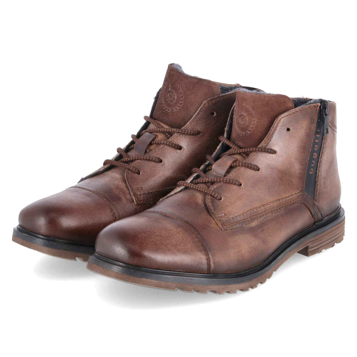 Bugatti Schnürboots - dark brown