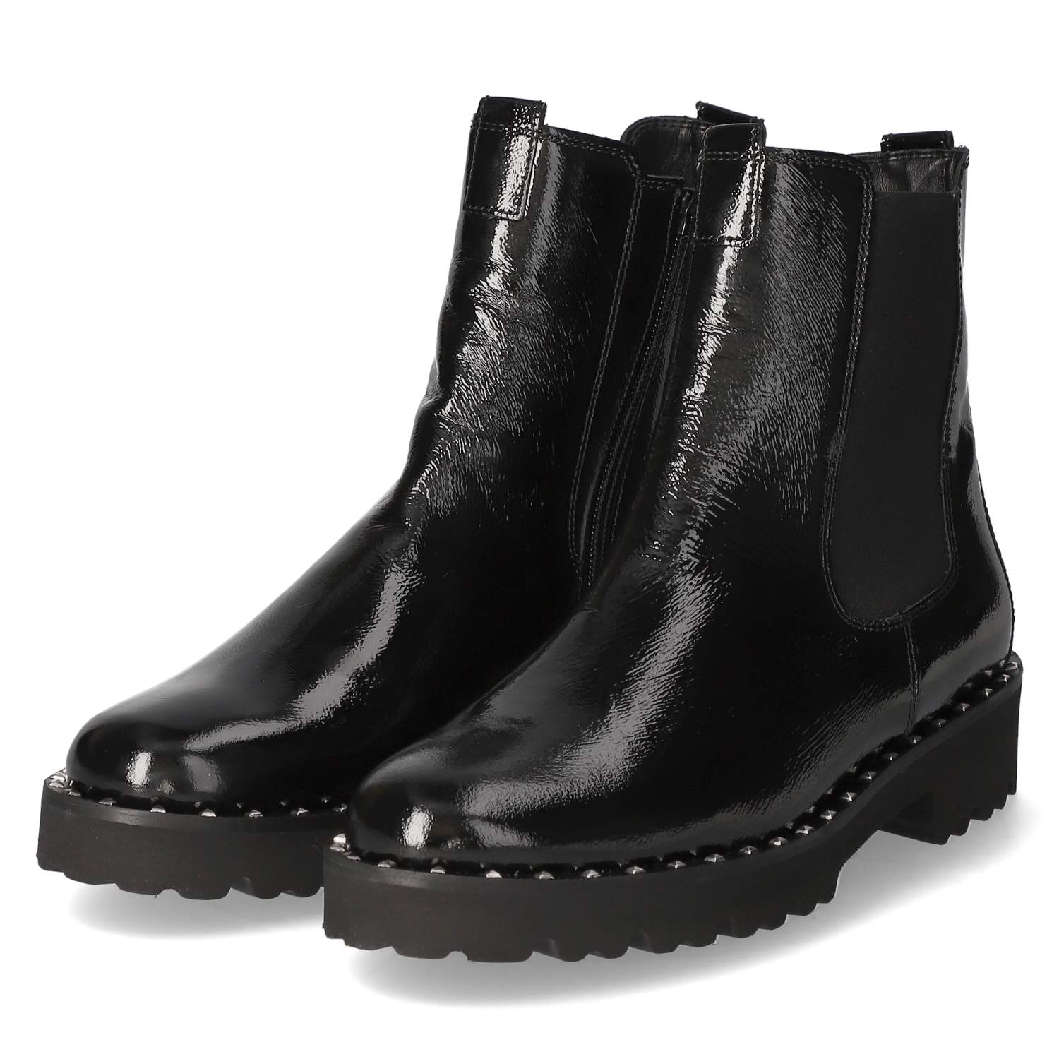 Gabor Chelsea Boots - schwarz(altsilber)