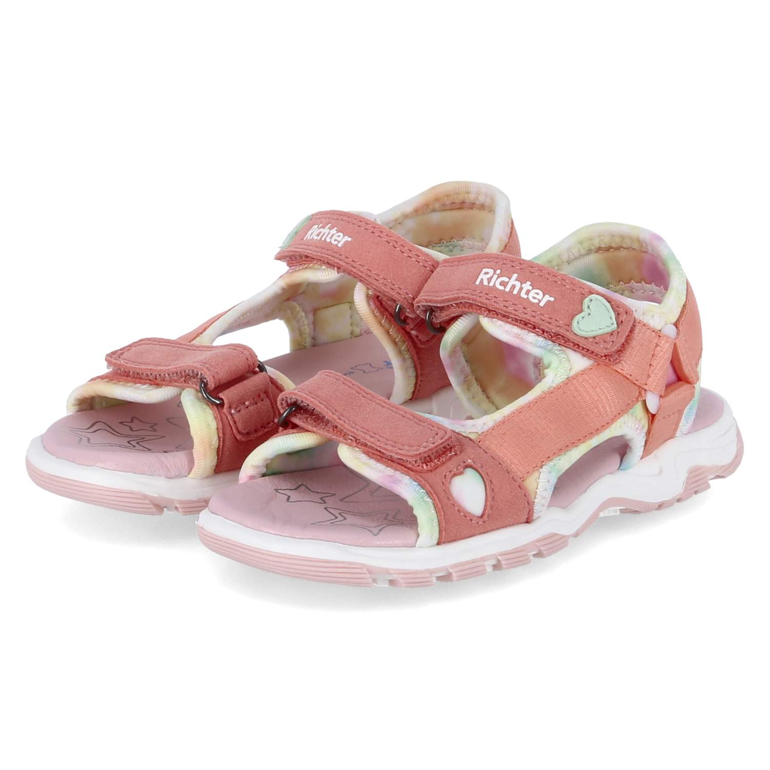 Richter Sandalen - apricot/bat.past/min