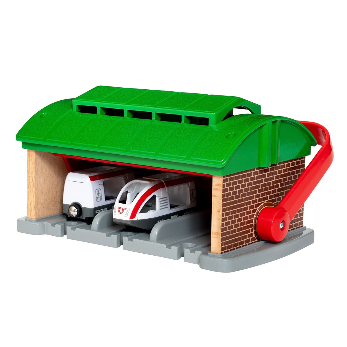 Le garage pour trains portatif BRIO World 33474
