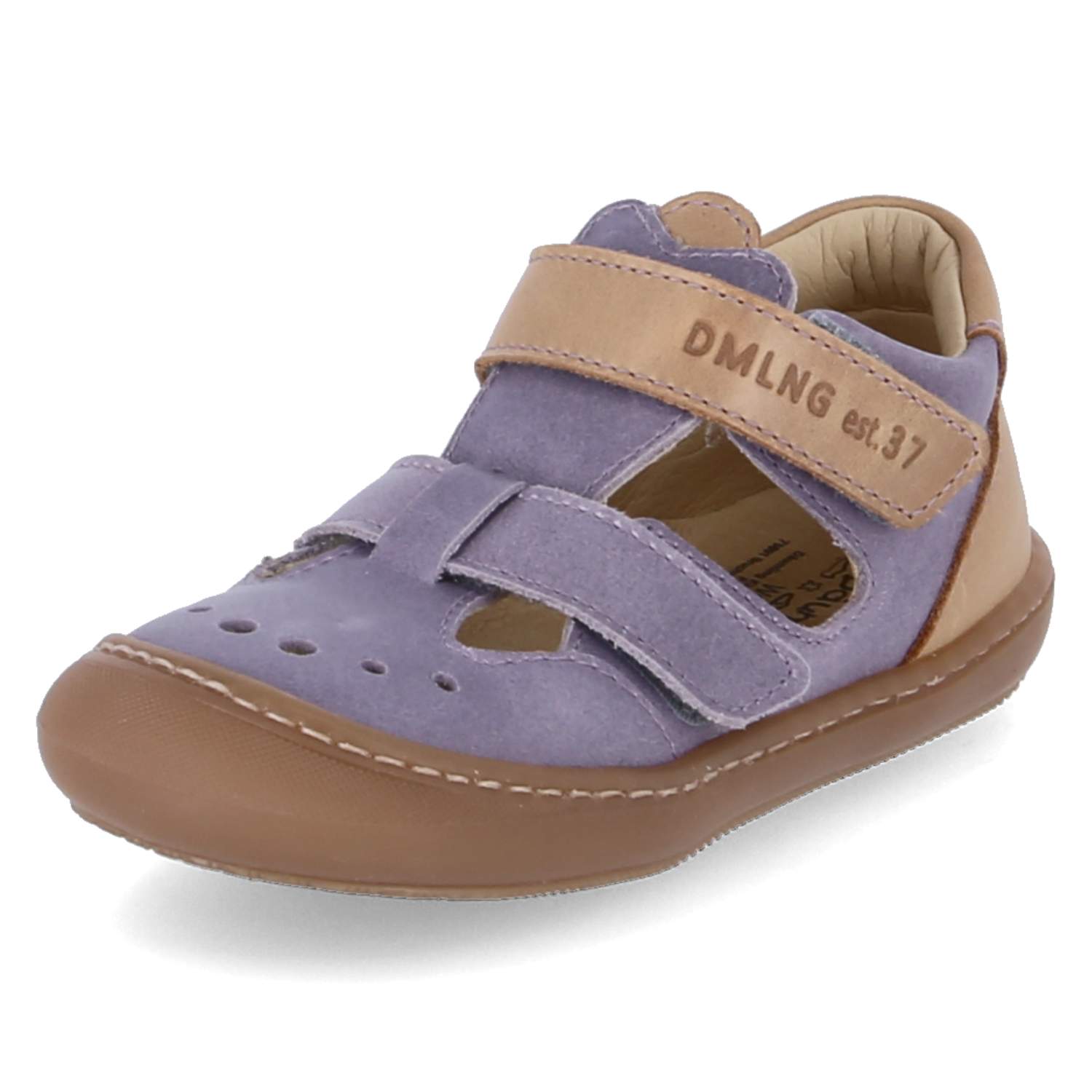 Däumling Klettschuhe SVEN - celeste violetto