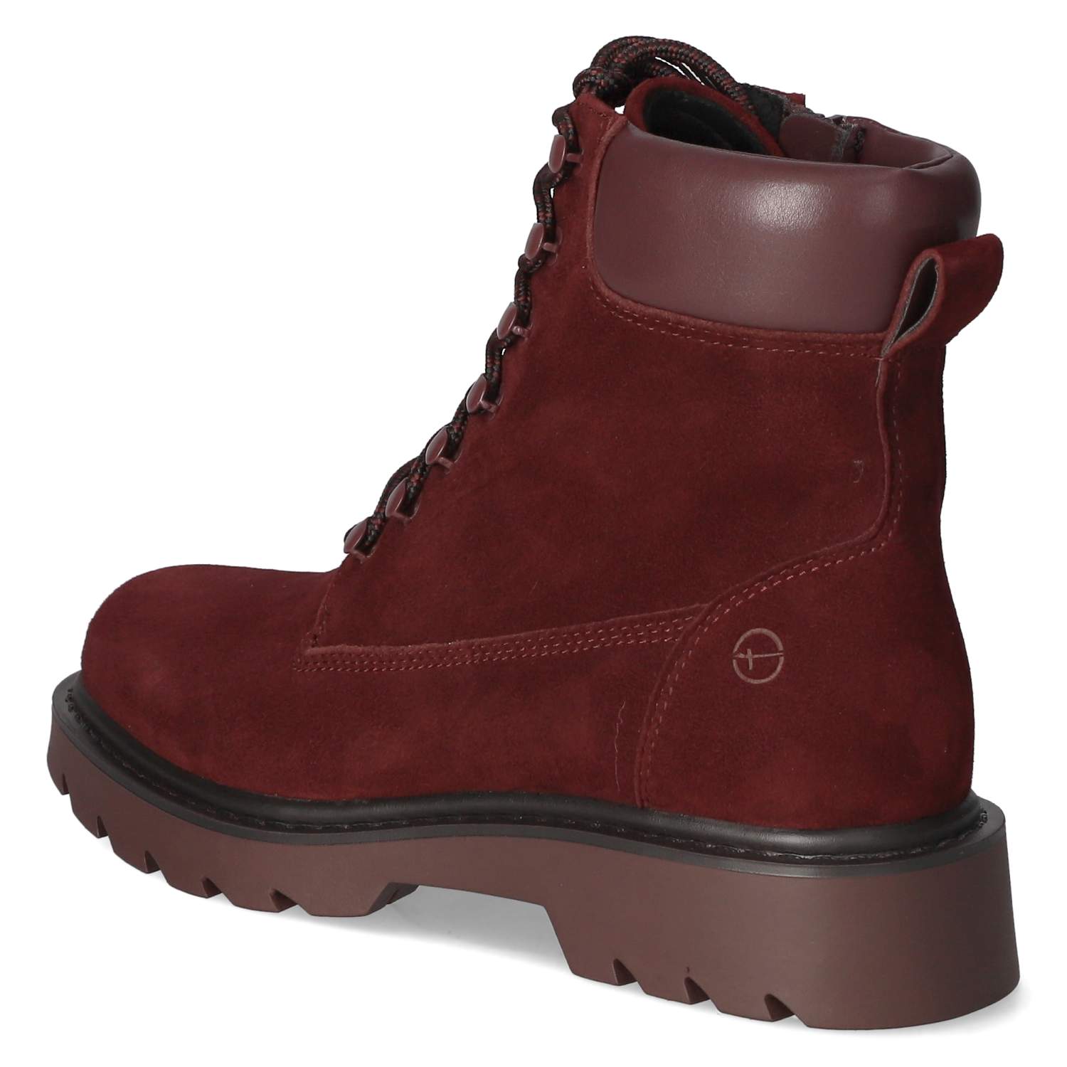 Tamaris Schnürstiefeletten - merlot