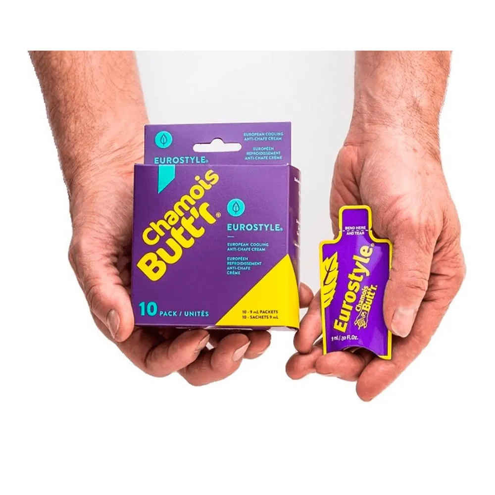 Chamois butt´r Eurostyle Anti-Chafe 9ml x 10 Units Sahne