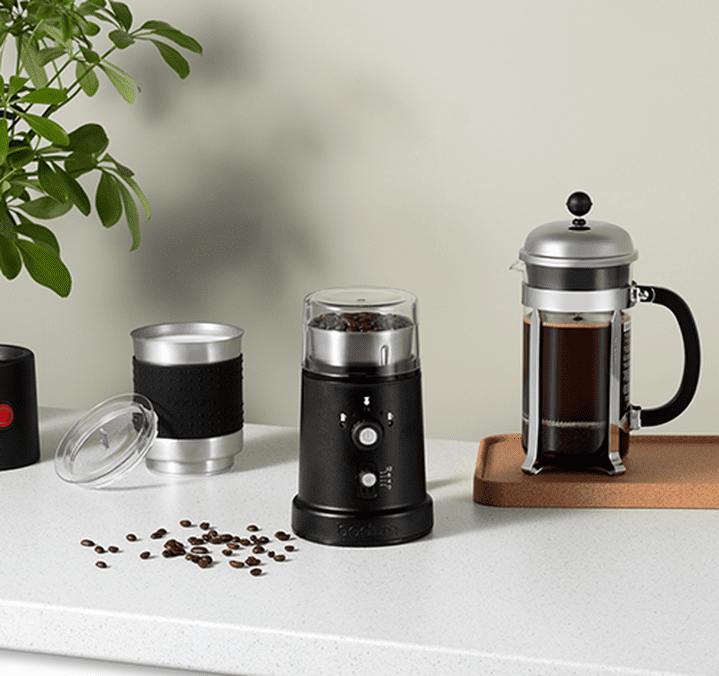 Mousseur à lait électrique Bistro Barista Noir - 11901-01EURO - BODUM