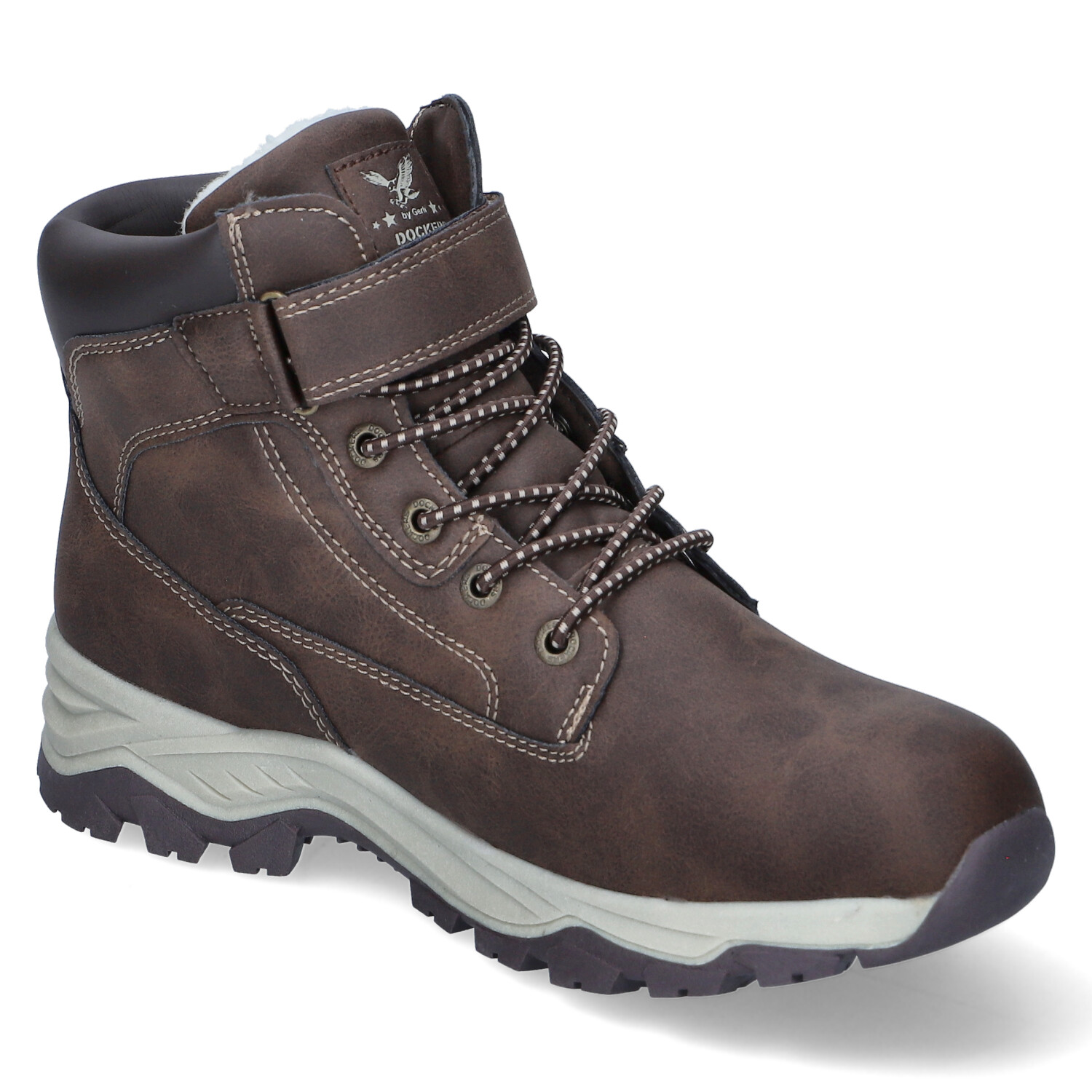 Dockers Winterstiefeletten - dunkelbraun/dk brown