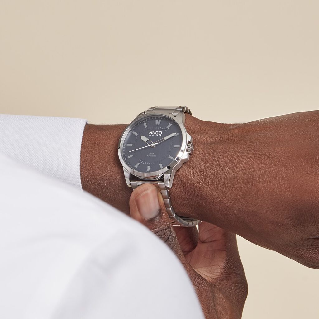 Montre Hugo First Bleu
