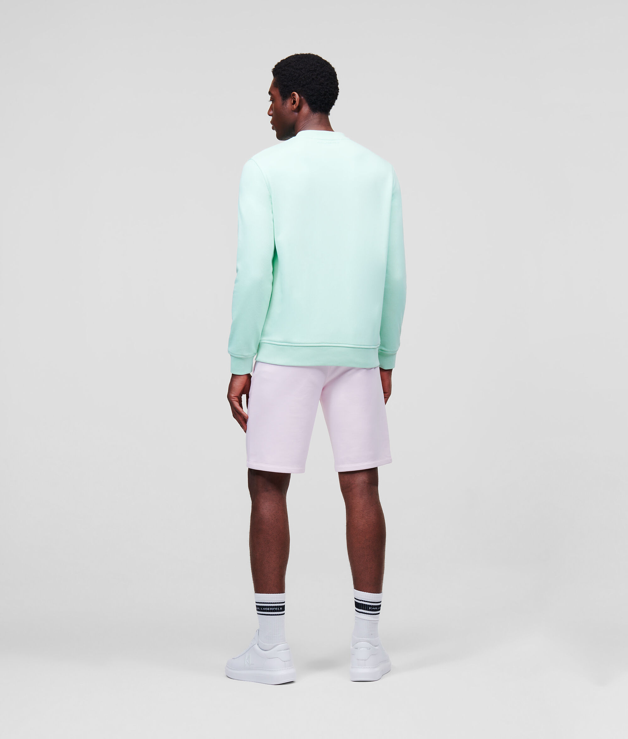 Sweat-shirt à logo ton sur ton
