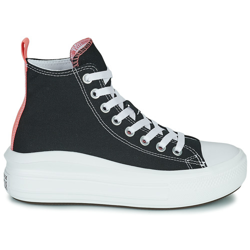 Converse - CHUCK TAYLOR ALL STAR MOVE CANVAS COLOR HI - Noir