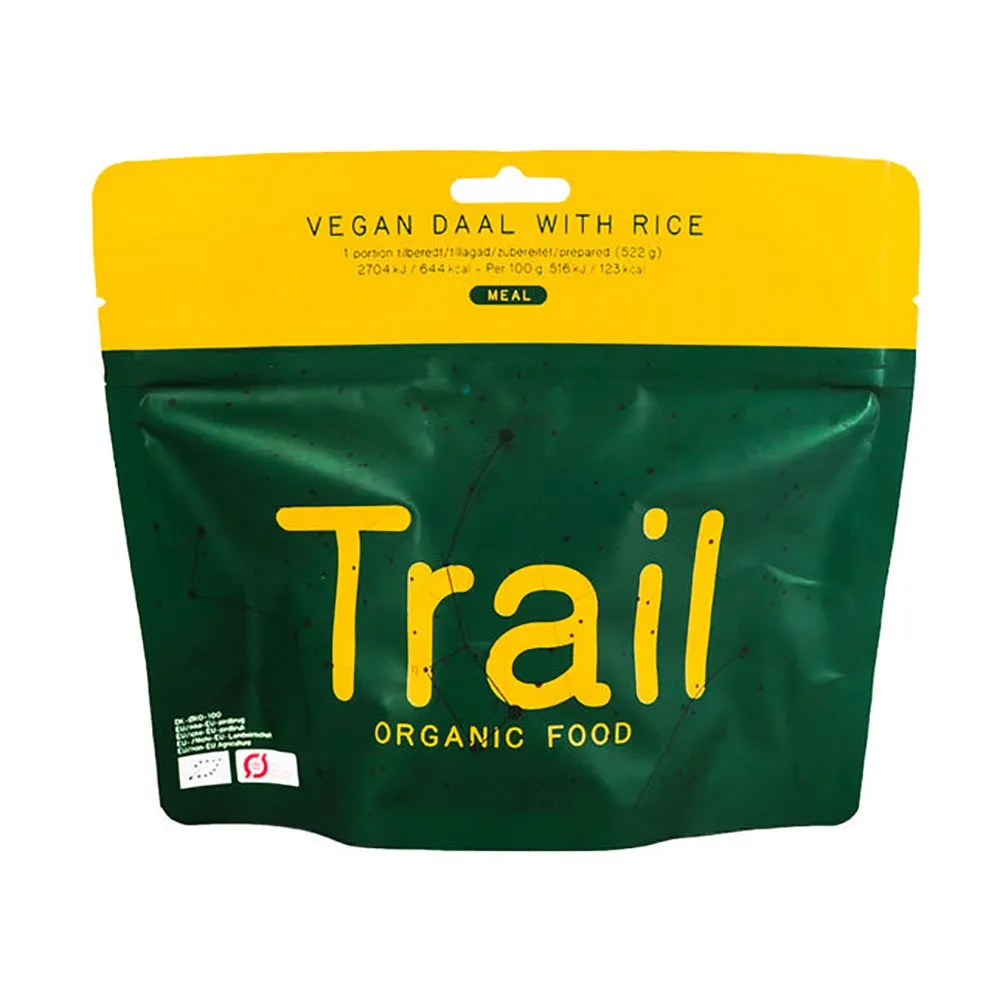 Trail organic food Veganes Daal mit Reis