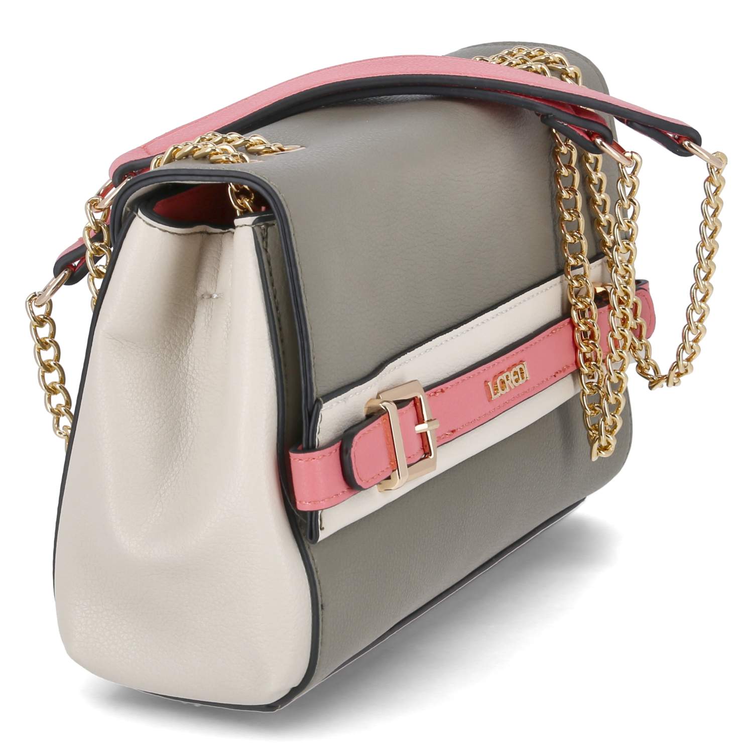 L.CREDI Schultertasche OLIVETTE - khaki multi