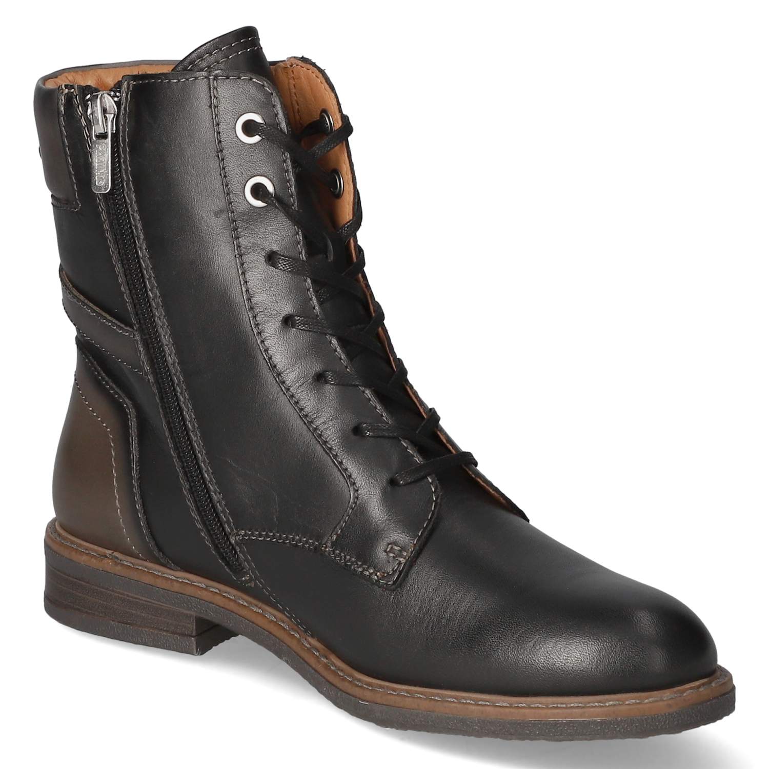 Pikolinos Schnürstiefeletten ALDAYA - nero