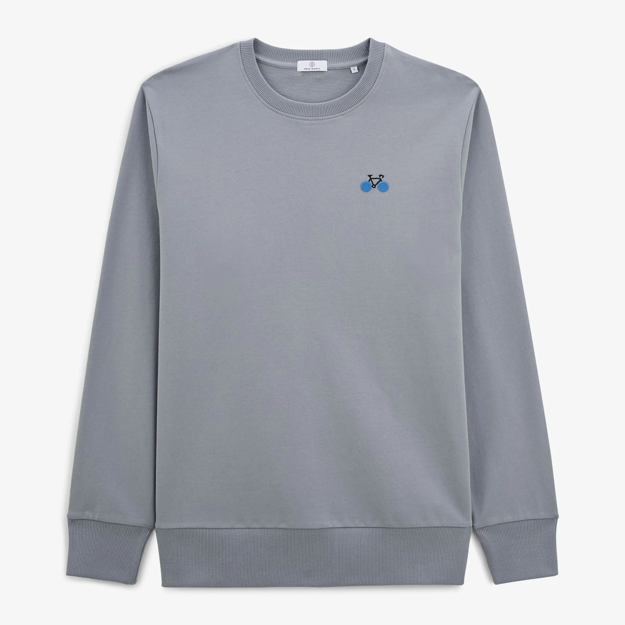 STANLEY - Sweat broderie vélo | Gris