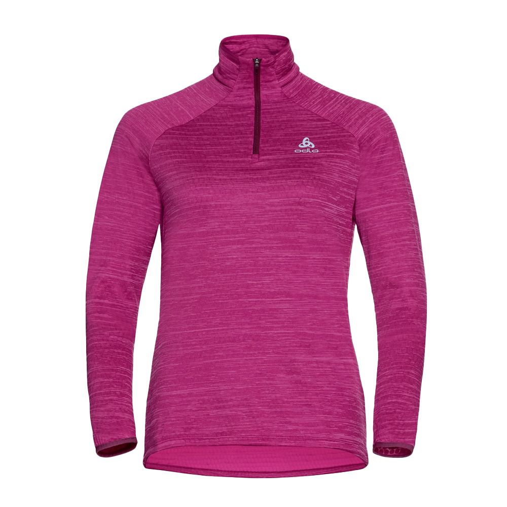 Odlo RUN EASY - Sweat Femme festival fuchsia melange