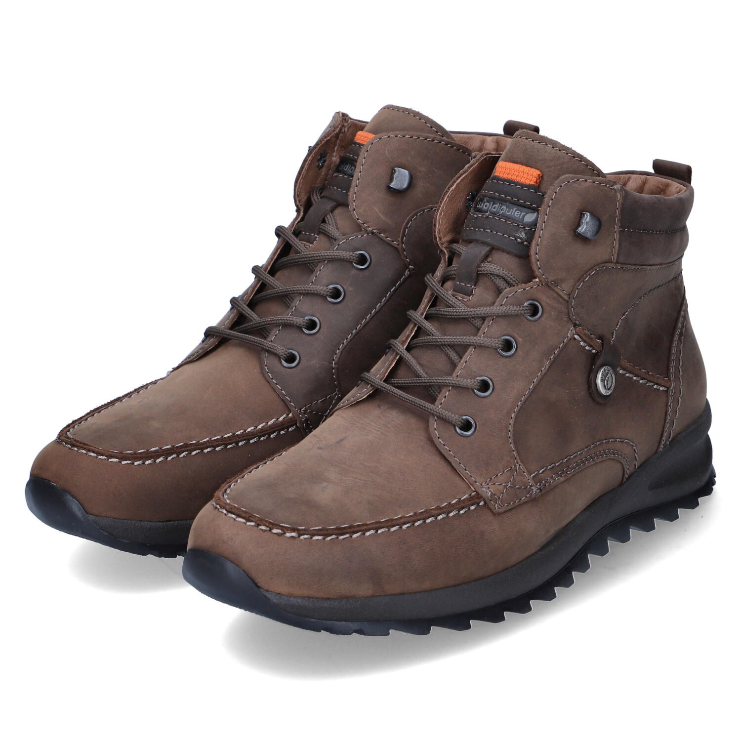 Waldläufer Schnürboots MAX - tabak,moro