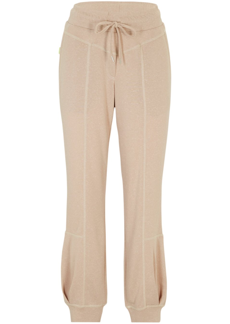 Pantalon sweat léger avec coutures d'empiècement