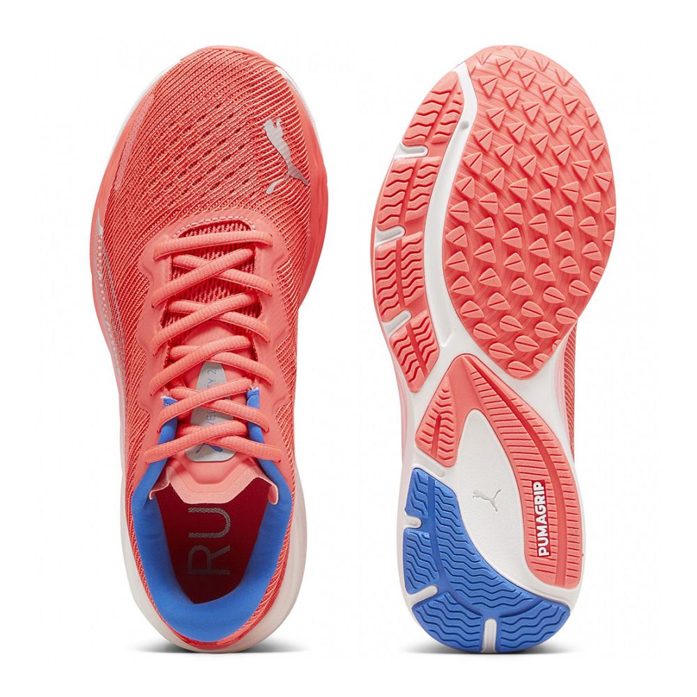 Puma VELOCITY NITRO 2 - Chaussures running Femme fire orchid/ultra blue