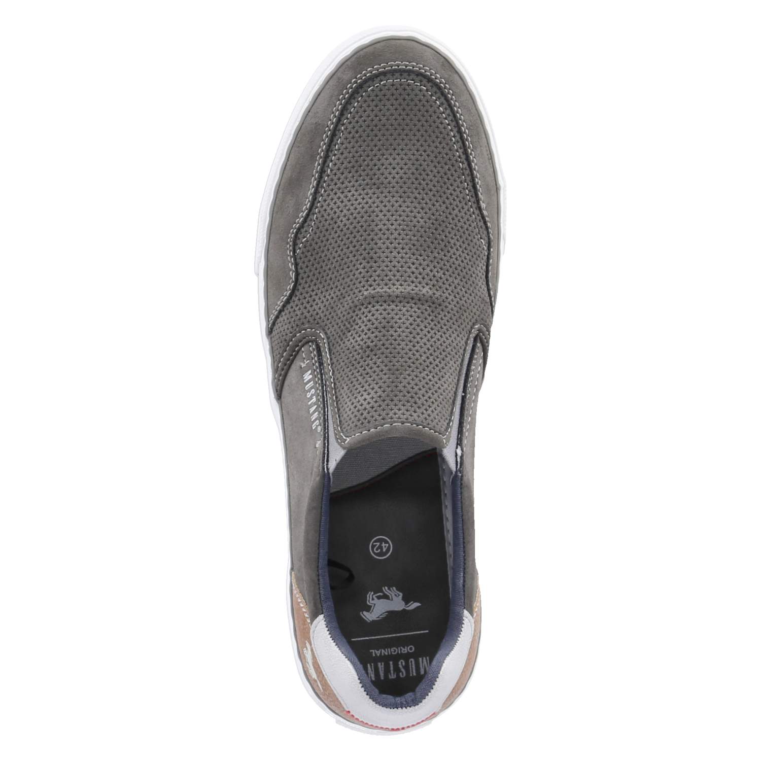 Mustang Slipper  - grau