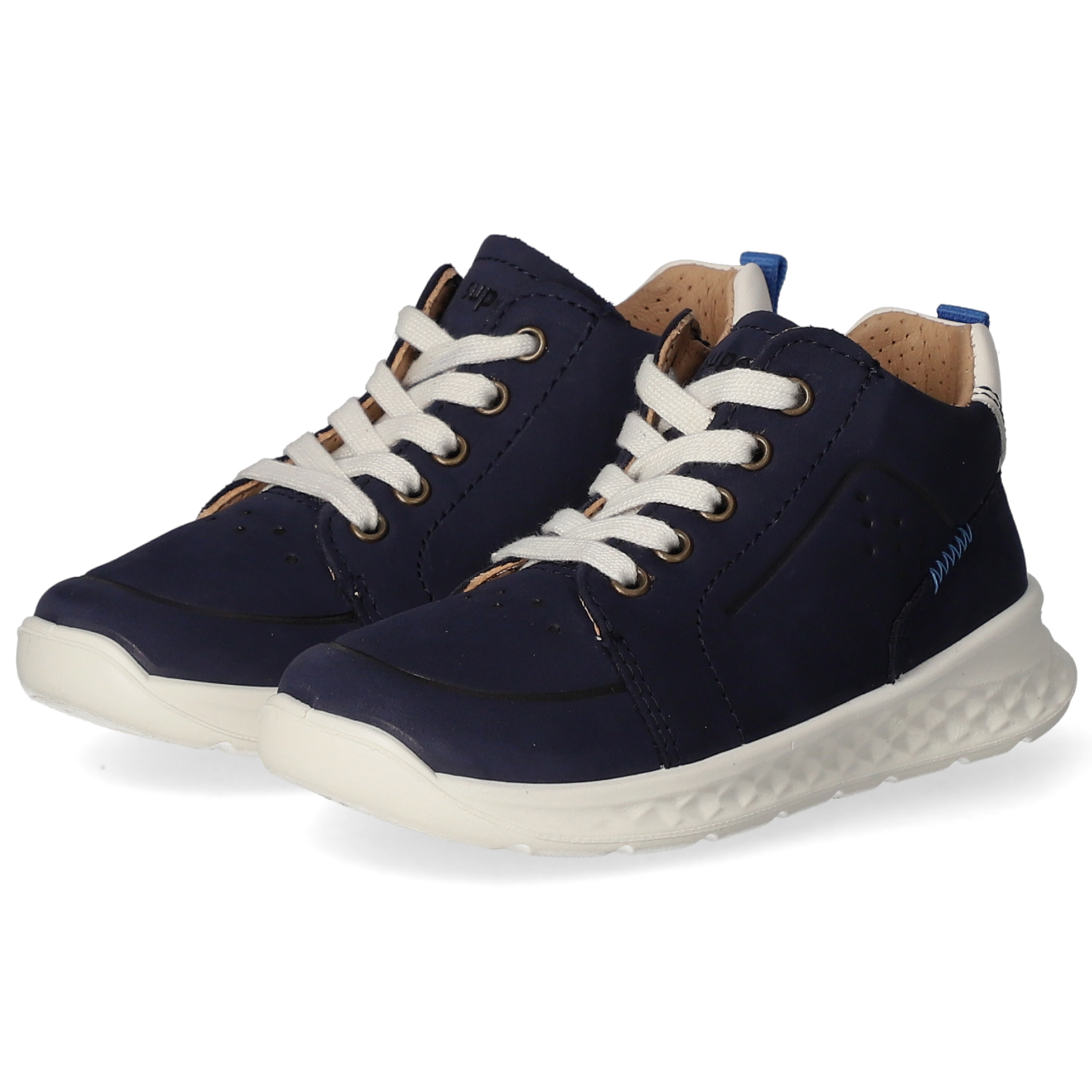 Superfit Low Sneaker BREEZE - blau/hellblau