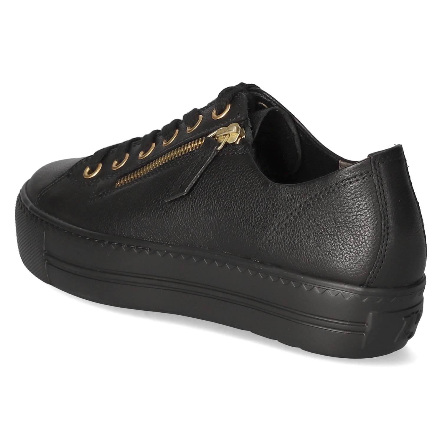 Paul Green Low Sneaker - schwarz